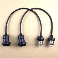 Douille de suspension E27 à longueur personnalisée (0,5m, 1m, 2m) – Support E27 pour suspension festoon