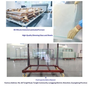 Película Inteligente PDLC Autoadhesiva Avanzada <span class=keywords><strong>de</strong></span> 0.38mm, Película <span class=keywords><strong>de</strong></span> Privacidad Conmutable Anti-Rotura - Product Image 4