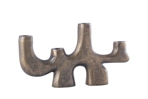 ซื้อเชิงเทียนโลหะแบบโบราณหลายแขนสำหรับตกแต่งโต๊ะกลางบ้านโดยผู้ส่งออก - Product Image 2