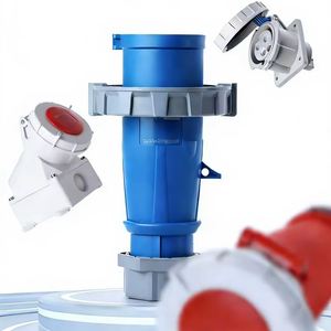 <span class=keywords><strong>Prise</strong></span> industrielle Chint NTC1 pour l'aviation, étanche, mâle et <span class=keywords><strong>femelle</strong></span>, cordon d'alimentation avec connecteur <span class=keywords><strong>triphasé</strong></span> 5 fils <span class=keywords><strong>380V</strong></span> 16A - Product Image 1