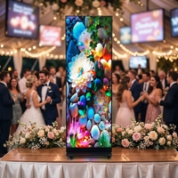 Meilleur prix, écran LED pliable d'intérieur haute définition P2.5, affichage publicitaire numérique LED léger