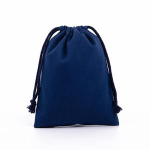 Bolsas con cordón de muselina de lona de algodón orgánico impresas con logotipo personalizado reutilizables portátiles ecológicas baratas - Product Image 1