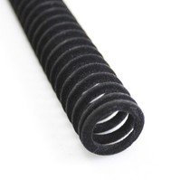 Fabrication chinoise flocage ressort de compression hélicoïdal en acier noir pour les applications de matériel industriel