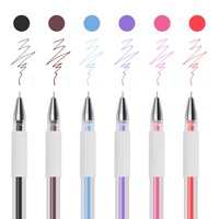 Stylo gel multicolore Pmu Mapping Marker Skin Mark Pen pour accessoires professionnels de maquillage permanent