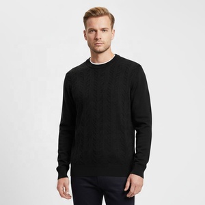 Customize Clothing Manufacturer <b>Men's</b> Sweater Knit Stitch Long Sleeve 3D Argyle High Quality Winter Knitted <b>Pullover</b> Sweatshirts - Product Image 2