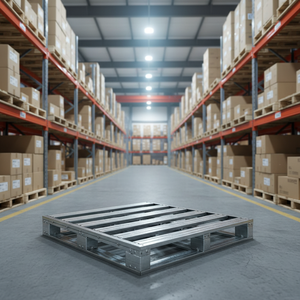 משטח פלדה לאחסון, משטח ברזל, משטח מתכת תעשייתי כבד, משטח לוגיסטי מעולה, משטח ברזל לרכב - Product Image 3