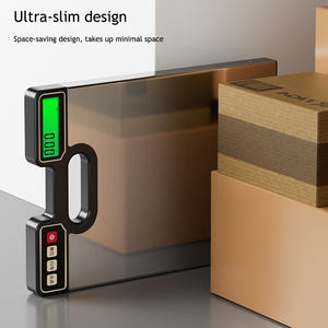 เครื่องชั่งดิจิตอลแบบแขวนพกพา 100 กรัม/150 กิโลกรัม ขนาด 45x32 ซม. ไร้สาย สำหรับ OEM ODM ได้รับการรับรองมาตรฐาน CE สำหรับชั่งน้ำหนักพัสดุในคลังสินค้า - Product Image 5