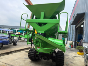 Camion bétonnière mobile sur chenilles Petite bétonnière diesel de haute qualité pour la construction et la construction - Product Image 6