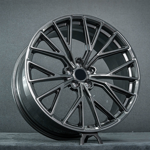 Nouvelles jantes forgées 17, 18 et 19 pouces, finition gris anthracite foncé, concaves, ET 20 mm, monobloc, 5x112, 5x114.3, 5x120 pour voitures particulières - Product Image 1