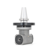 Cabezal Angular CNC de 90 Grados SK50 BT40 con Montaje de Brida, Cabezal de Fresado Lateral de Alta Resistencia para Corte Pesado y Perforación Lateral