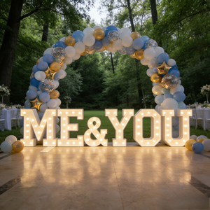 Grandi Lettere Luminose da Esterno, Numeri 0-9, Lettere Giganti Luminose da 3, 4, 5 Piedi - Product Image 2