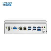 HVAEIPC HWK300 Industrial Quad Core I7 4GB DDR3 RAM 4-LAN RS232/RS485 SSD+HDD USB Linux Nuevo 256MB Potente