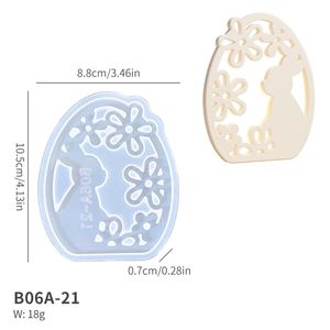 Lapin de pâques <span class=keywords><strong>oeuf</strong></span> lampe ciment <span class=keywords><strong>brique</strong></span> Silicone moule bricolage cristal gypse ciment moule plâtre chocolat bougie moule <span class=keywords><strong>d</strong></span>écorations pour la maison - Product Image 5