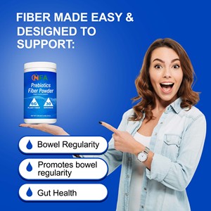 OEM ODM Bulk Prebiotics Fiber Powder Plant Fiber <b>Supplement</b> Bowel Regularity Gut Health Support Healthy Digestion - Product Image 5