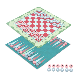 Bán Buôn Chất Lượng Cao Bằng Gỗ Cờ Đặt Trực Tiếp Từ Nhà Sản Xuất Xách Tay Mini Bàn Cờ Trò Chơi - Product Image 3