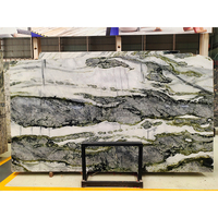 Dalles de marbre blanc MTStone à prix de gros, dalles de marbre Patagonia, carreaux de marbre naturel de luxe, marbre brésilien Pandora