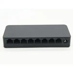 Sunsoont Desktop Rj45 8 Port Hub Non Poe Switch Network 10/100M For CCTV Network Poe Switches