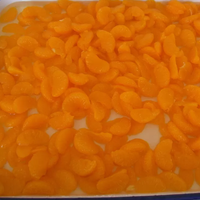 Nouvelle récolte d'oranges mandarin en conserve de Chine en vrac, oranges mandarin en sirop, fruits sucrés conservés, fruits en conserve au prix d'usine