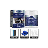 Jue-Fish poudre de nettoyage de cuisine poudre de nettoyage à l'huile lourde robinet de poêle huile d'échappement saleté propre ustensiles de cuisine en acier inoxydable propre