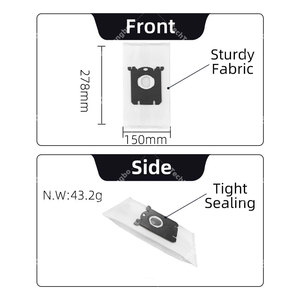 ถุงเก็บฝุ่นที่สามารถล้างทำความสะอาดได้และนำกลับมาใช้ใหม่ได้เหมาะสำหรับ FC8204 FC8202 FC9088 FC9087 HR8354 phi llips <span class=keywords><strong>Electrolux</strong></span> AIRMAX Zam 6100-6116ชิ้น - Product Image 2