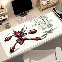 Tapis de bureau gaming durable Koi japonais, tapis de clavier PC, tapis de souris étendu imprimé, Anime