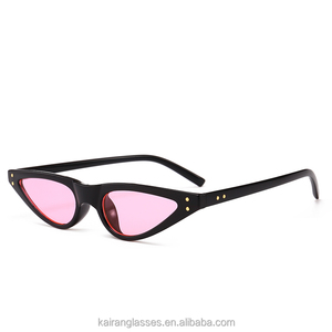 Gafas de Sol Benola con Marco de Gota de Agua, Nuevas, Modernas, Pequeñas, Unisex, para Mujer, Modelo 8011, Lentes de Acrílico de Color Sólido Ahumado - Product Image 5
