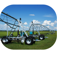 Machine d'irrigation à pivot central avec système d'arrosage et pistolet à pluie, machine agricole de 80 ha, 2022