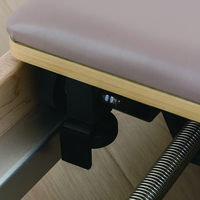 Équipement de gym durable, reformer en bois d'érable, machine de Pilates en bois, lit de fitness portable, machine d'entraînement corporel