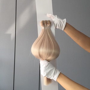 Extensiones de Cabello Humano Genius Weft de Doble Trama, 100% Cabello Humano con Cutícula Intacta, Calidad Superior Directo de Fábrica - Product Image 4