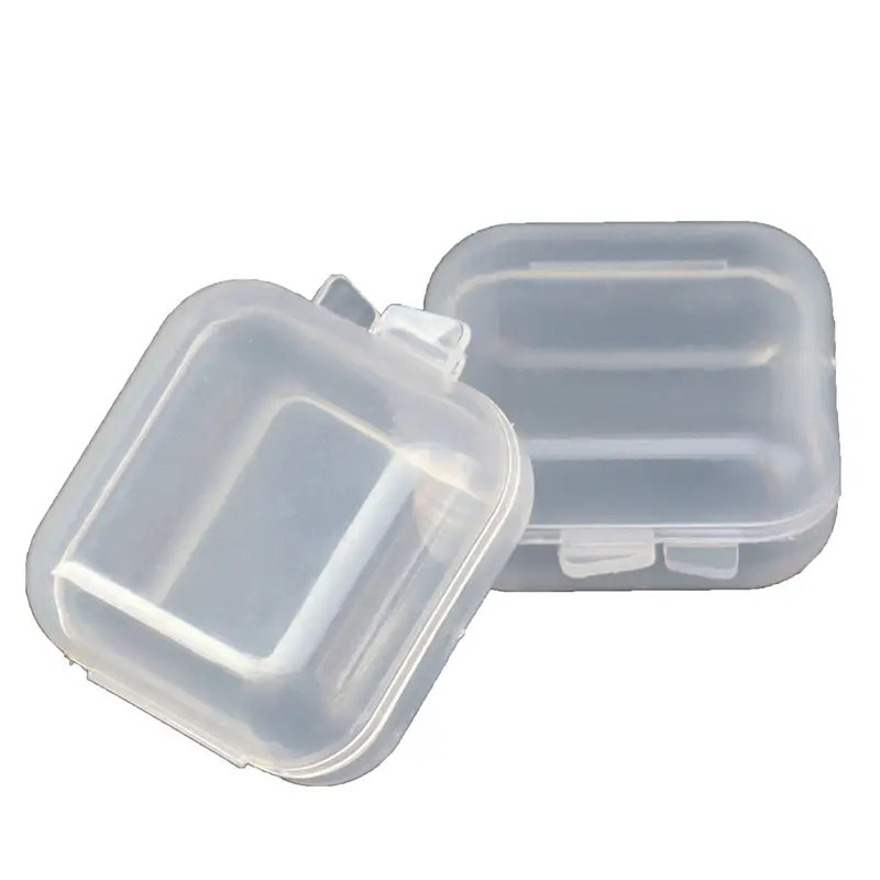 Cheap storage packaging small earplug box earphone case jewelry box storage box