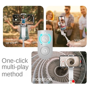 Customized Foldable Handheld Stabilizer Anti-Shake Mobile Phone Gimbal for <strong>Remote</strong> <strong>Control</strong> Selfie Stick Tripod for Bed <strong>Use</strong> - Product Image 3