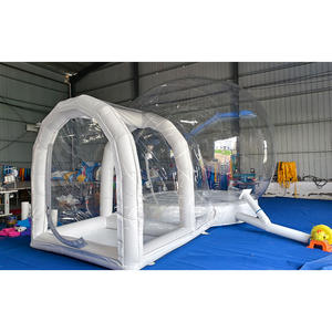 Tente gonflable transparente pour enfants, de qualité commerciale, avec logo personnalisé, décorable, en PVC, maison à bulles d'air, dôme, pour l'extérieur, la cour - Product Image 1