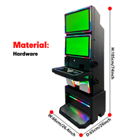 MAKER Nouvelle Arrivée Machine d'Arcade Multijeu Double Écran 27 Pouces en Métal pour Salle de Jeux