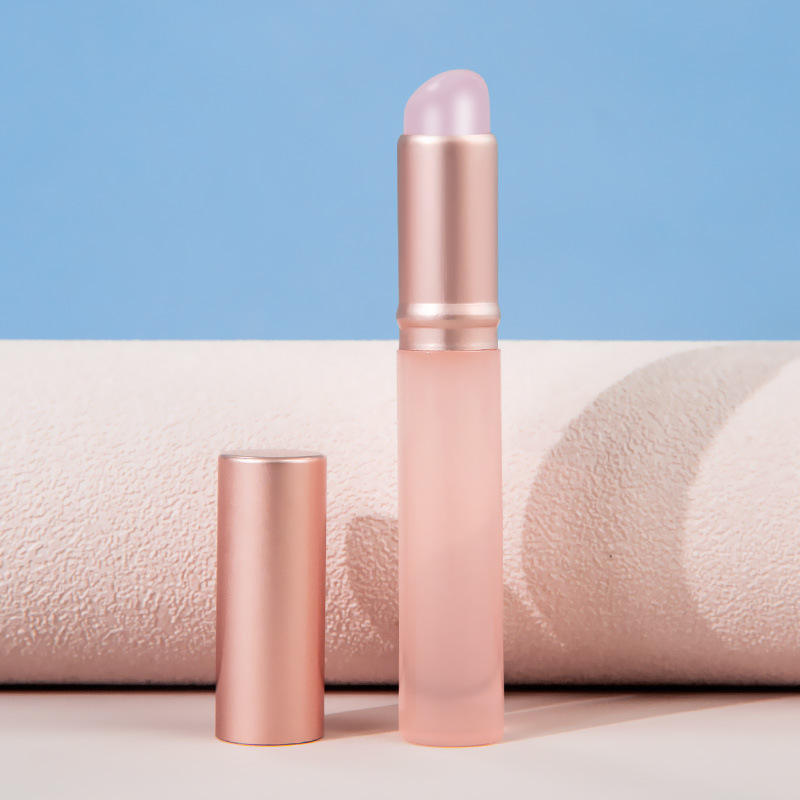 Cabeza rosa de tamaño pequeño con tapa rosa varilla