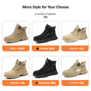 أحذية سلامة بالجملة من مصنع الأحذية الصيني، أحذية عمل خفيفة الوزن بدون أربطة للرجال والنساء مع مقدمة فولاذية - Product Image 6