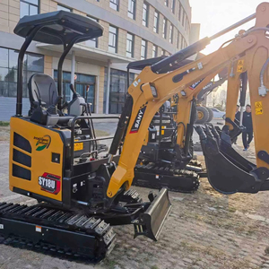 Mini-excavatrice SANY SY18U de 1,8 tonne, à bras oscillant zéro, compacte, hydraulique, avec moteur Yan/mar, pour travaux en espace restreint - Product Image 1