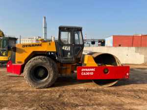 ใช้เครื่องบดอัดดินแบบดรัมเดี่ยว Dynapac CA25D สำหรับงานก่อสร้าง - Product Image 4