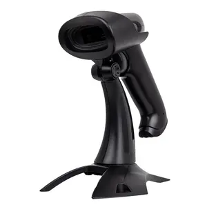 2D Barcode Scanner with Stand Automatic Sensing Scanning QR Bar code Reader PDF417 for mobile payment