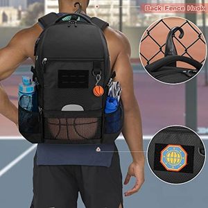 Échantillon gratuit sac à dos de basket-ball pour hommes école décontracté sport voyage salle de sport équipe de jeunes entraînement football sacs à dos - Product Image 2