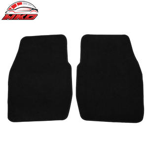 Tapis de sol pour Dodge Dakota 97-04, ensemble de 2 pièces, tapis avant en velours noir - Product Image 1