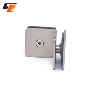 Hot Bán L-Hình Dạng Đôi Hình Chữ Nhật Kính Clip Standoff Kẹp Hiện Đại Nhiều Màu Thép Không Gỉ Chất Lượng Cao Cấp Kẹp Cho Thủy Tinh - Product Image 4