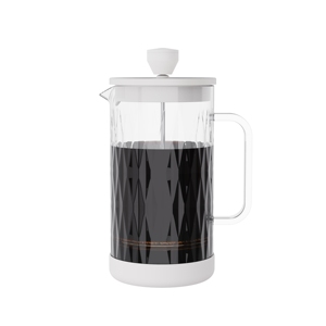 Cafetière à piston en acier inoxydable Emode Fashionable Style 34oz 1000ml avec piston et poignée en acier inoxydable - Product Image 3