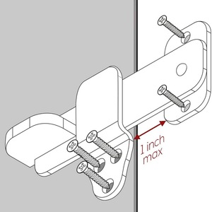Mộc Mạc màu đen rèn gang trượt Barn Cửa Khóa cửa đồng thau chốt Tủ thanh tủ quần áo nhà kho cabin nhà để xe kéo móc phần cứng - Product Image 4