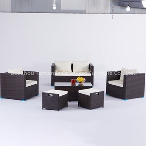 Offre Spéciale : Fauteuil <span class=keywords><strong>en</strong></span> Osier Personnalisable – Ensemble Canapé et Chaises <span class=keywords><strong>de</strong></span> Patio <span class=keywords><strong>en</strong></span> Rotin PE Polyvalent <span class=keywords><strong>pour</strong></span> Hôtels - Product Image 2