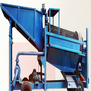 غربال دوار عالي الكفاءة لاستخراج الذهب |   متخصص في ساحات الرمال والمناجم |   الفرز المتكامل وفصل الذهب - Product Image 3