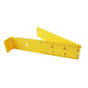 Custom OEM Waterproof Fishing Tackle Ruler 24" Fish FoldIng Ruler Fishing Measure