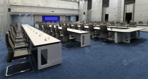 <span class=keywords><strong>Metro</strong></span> Train SCADA Centro DE OPERACIONES Sala de control Consola 24/7/365 Sala de control de Comando de Emergencia Consola en forma de U - Product Image 4