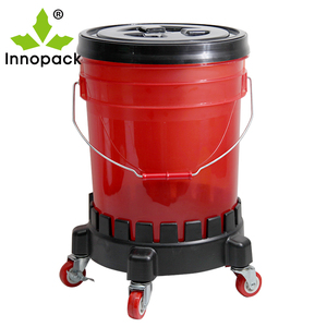 Venta al por Mayor de Fábrica, Cubo de Plástico de 5 Galones Personalizado para Pintura, Compra de Cubo de Plástico de Grado Alimenticio para Fabricante - Product Image 3