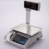 Máquina Impresora de Precios para Supermercados, Báscula Digital de Cálculo de Precios, Básculas Digitales de Pesaje