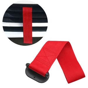 Correa de <span class=keywords><strong>remolque</strong></span> de nailon de carreras de alto rendimiento duradera con pegatinas personalizables para uso de gancho de <span class=keywords><strong>remolque</strong></span> de tracción de emergencia - Product Image 2